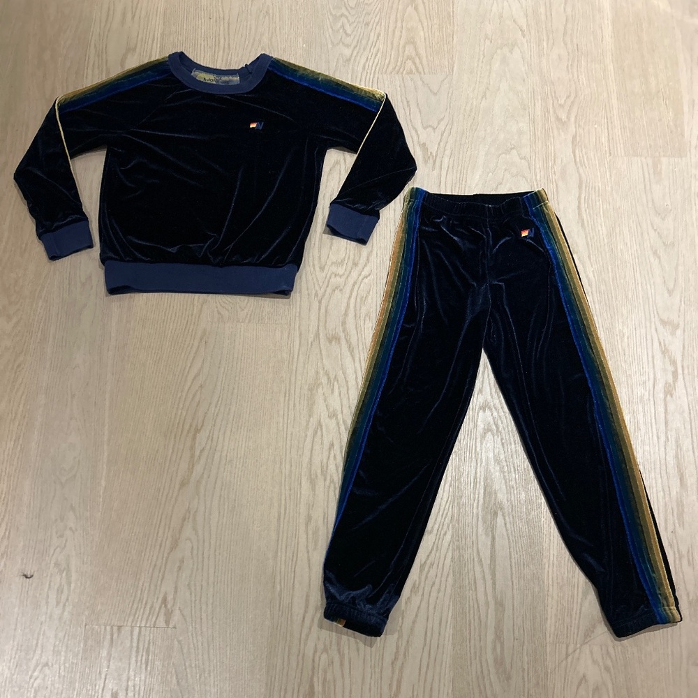 Aviator Nation velour sweat set